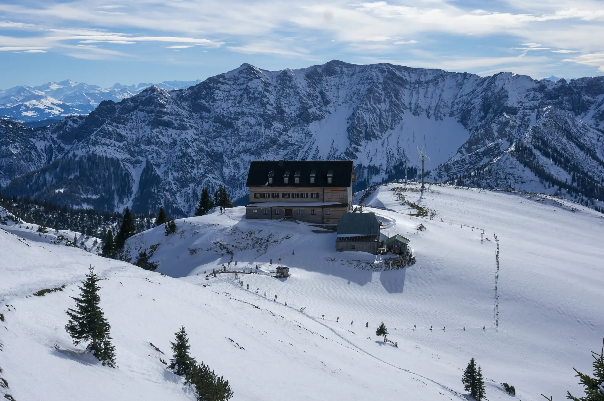 Rotwandhaus Winter | © Matthias Vogt