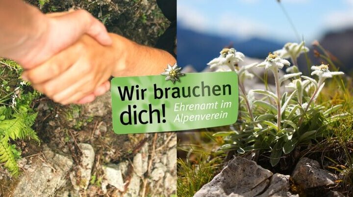 Wir brauchen dich. Ehrenamt im Alpenverein | © DAV TAK