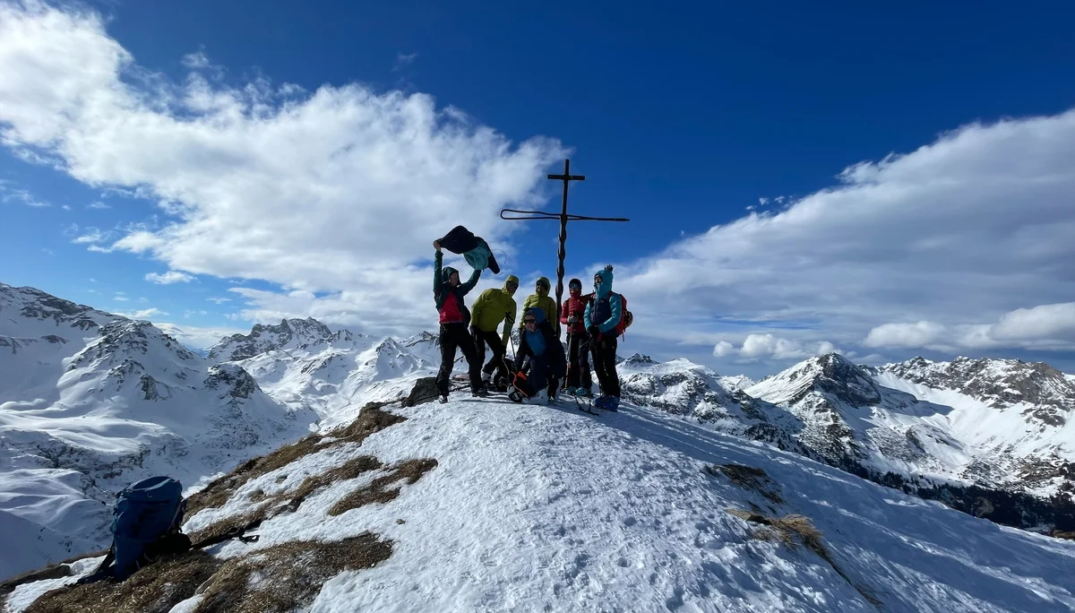 Gipfelglück auf dem Kreuzjoch | © Laura Tassone