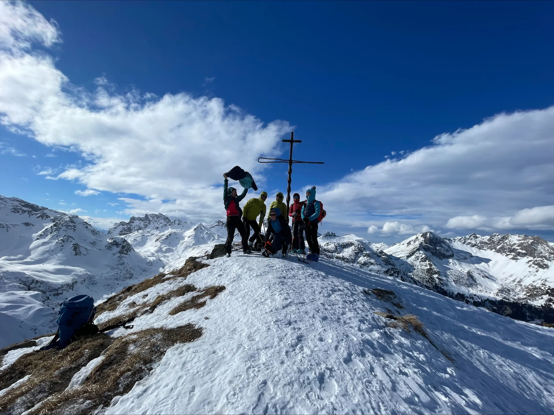 Gipfelglück auf dem Kreuzjoch | © Laura Tassone