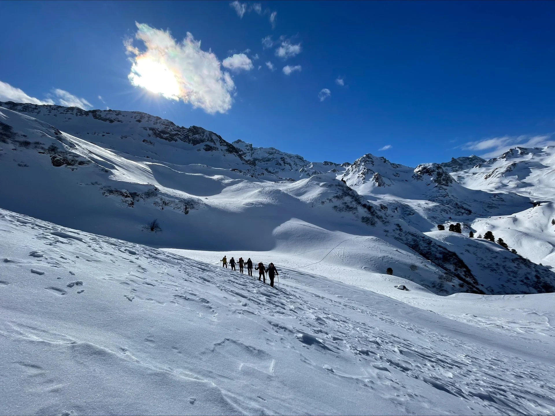 Aufstieg zum Hätaberger Joch | © Laura Tassone