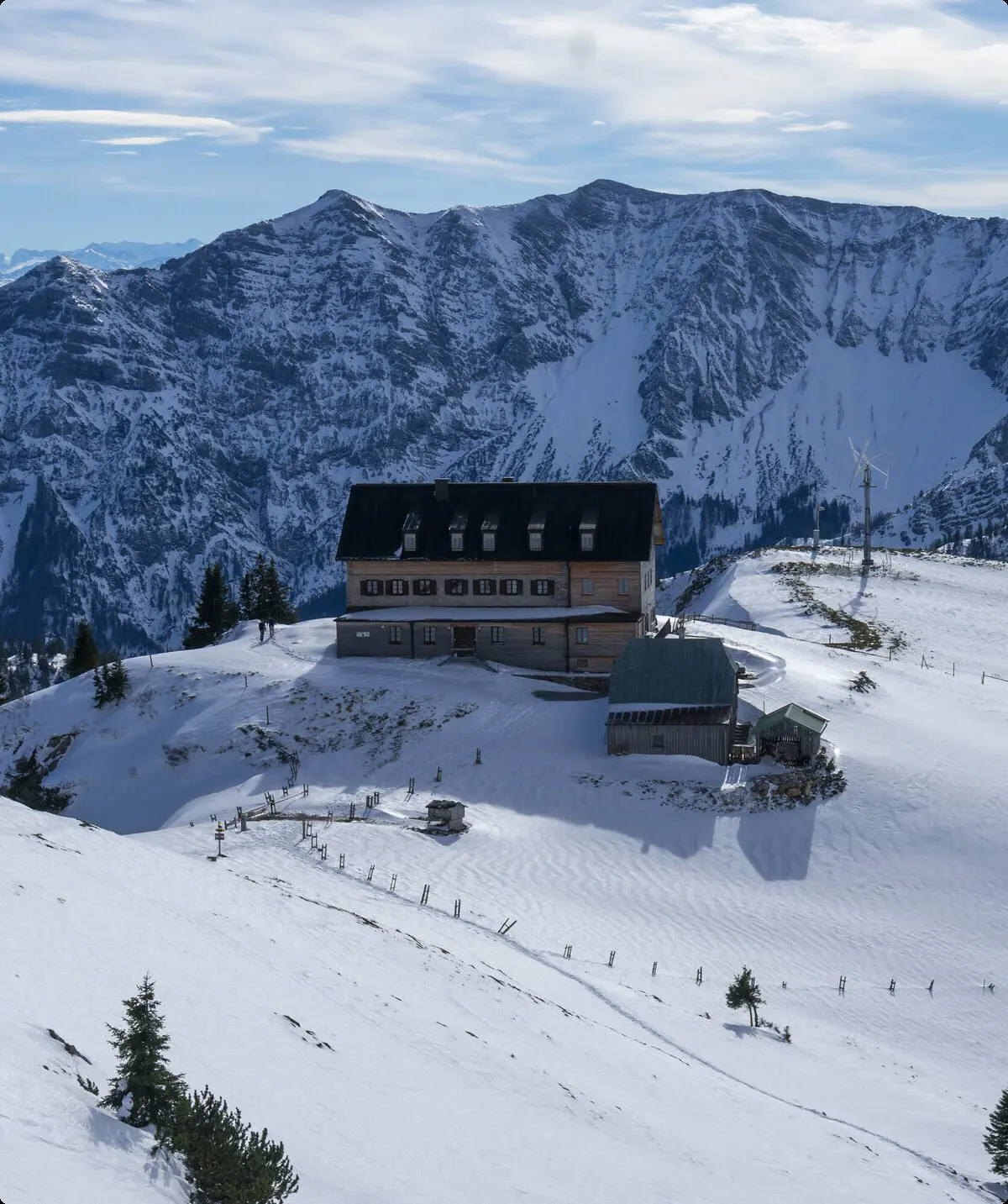 Rotwandhaus im Winter | © Matthias Vogt