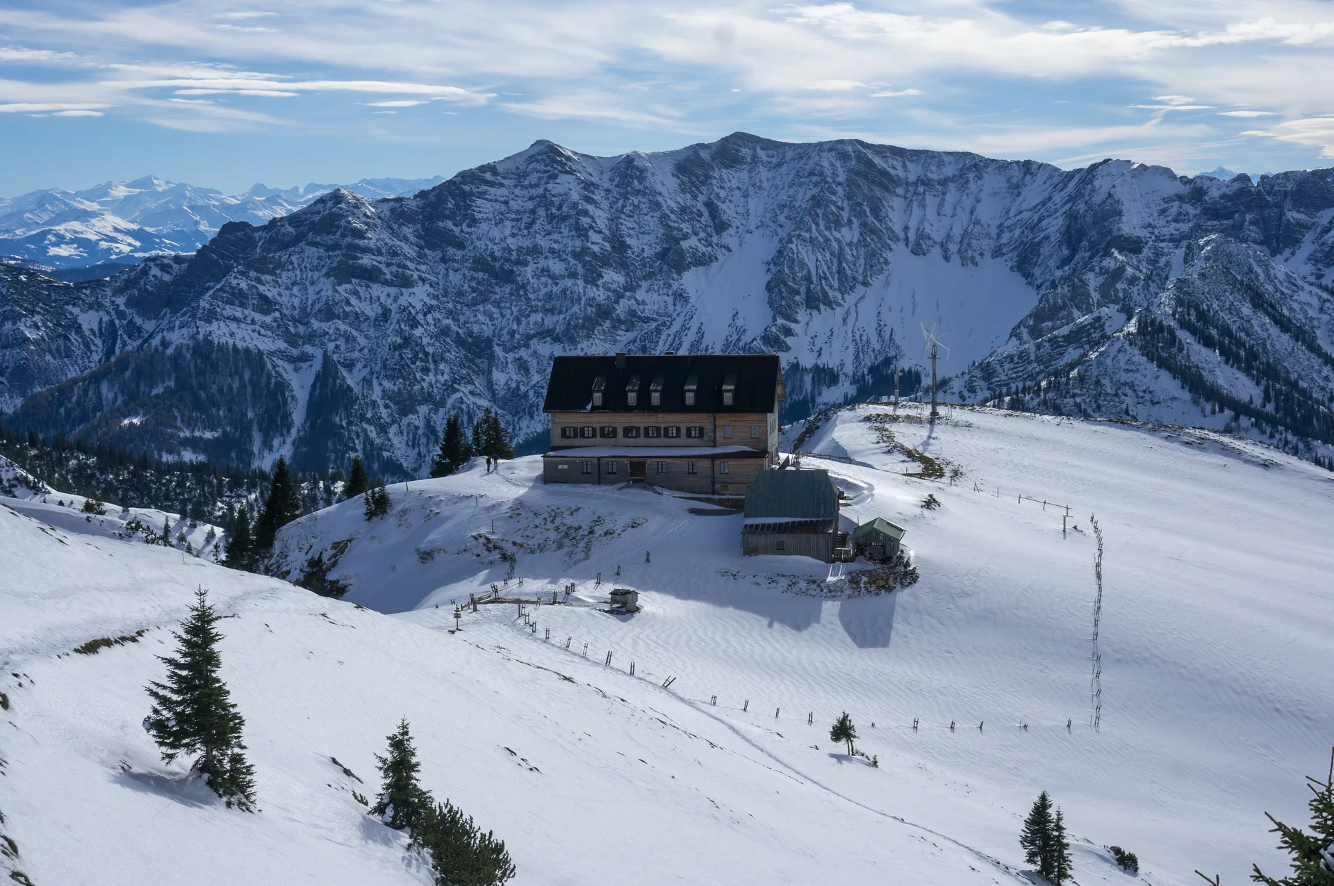 Rotwandhaus im Winter | © Matthias Vogt